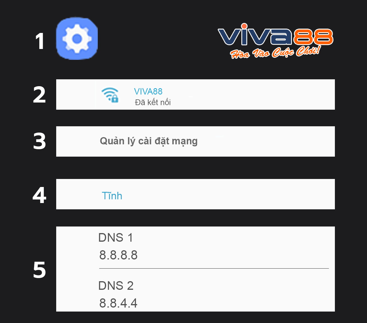 doi dns tren android